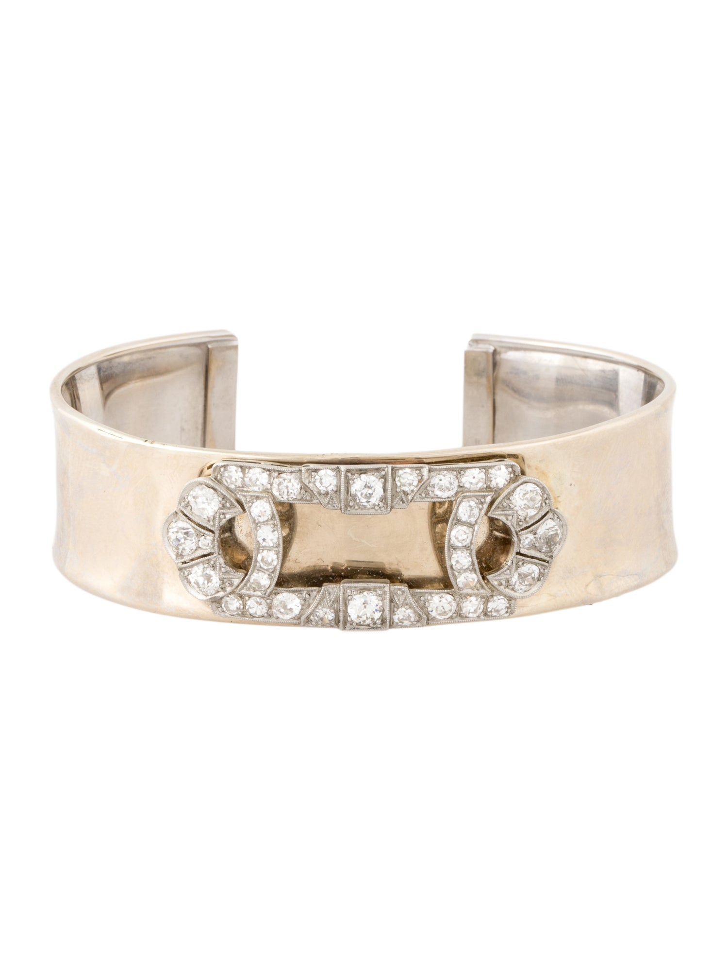 Bracelet 14K 2.44ctw Diamond Cuff
