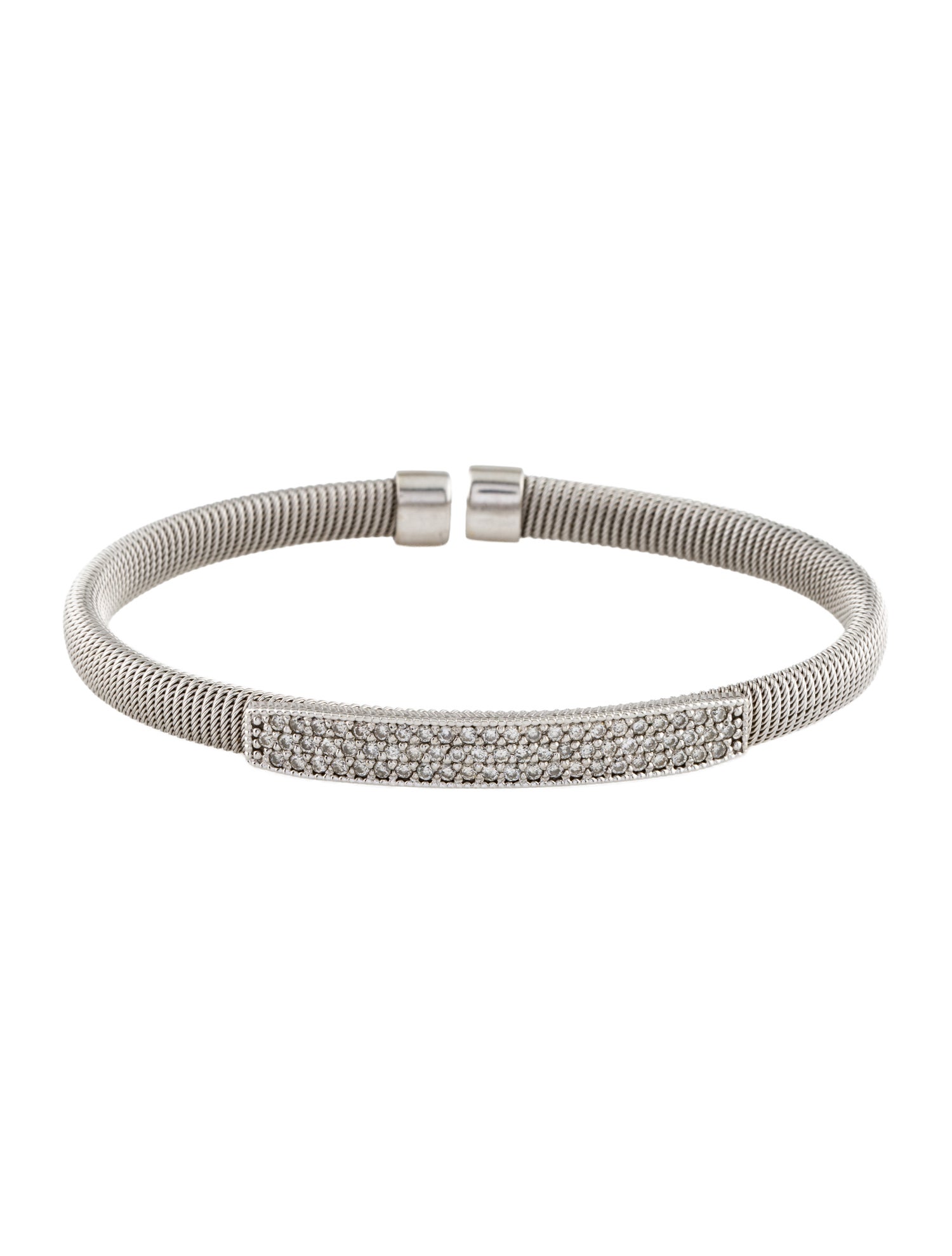 Bracelet Morris & David 14K Diamond Flex Cuff