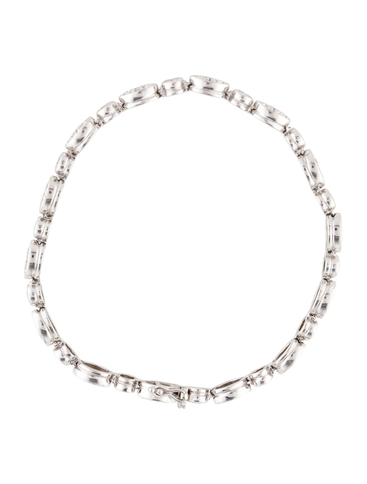 Bracelet 14K 3.22ctw Diamond Link