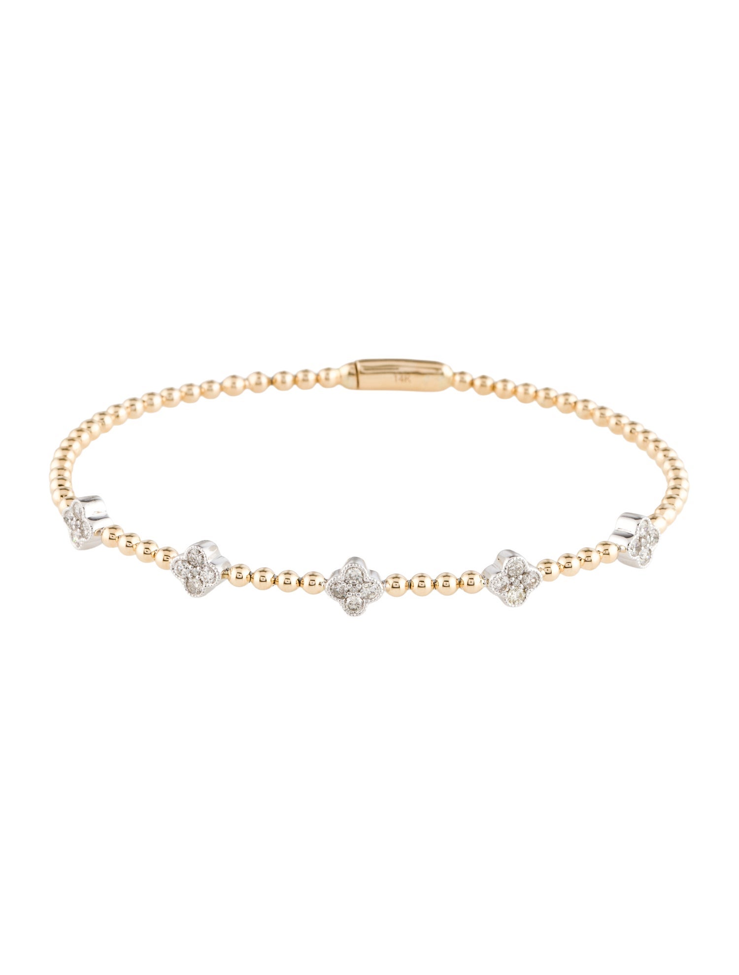 Bracelet 14K Diamond Bangle