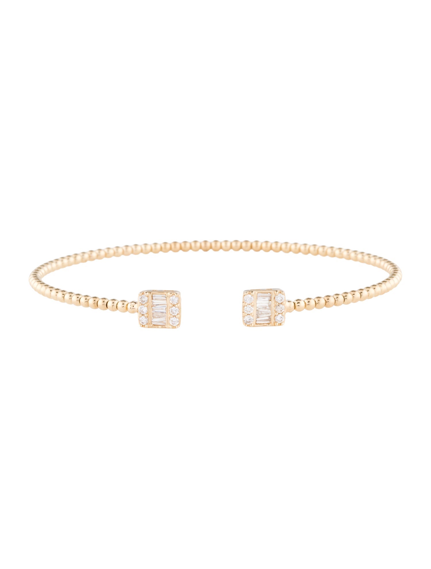 Bracelet 14K Diamond Cuff