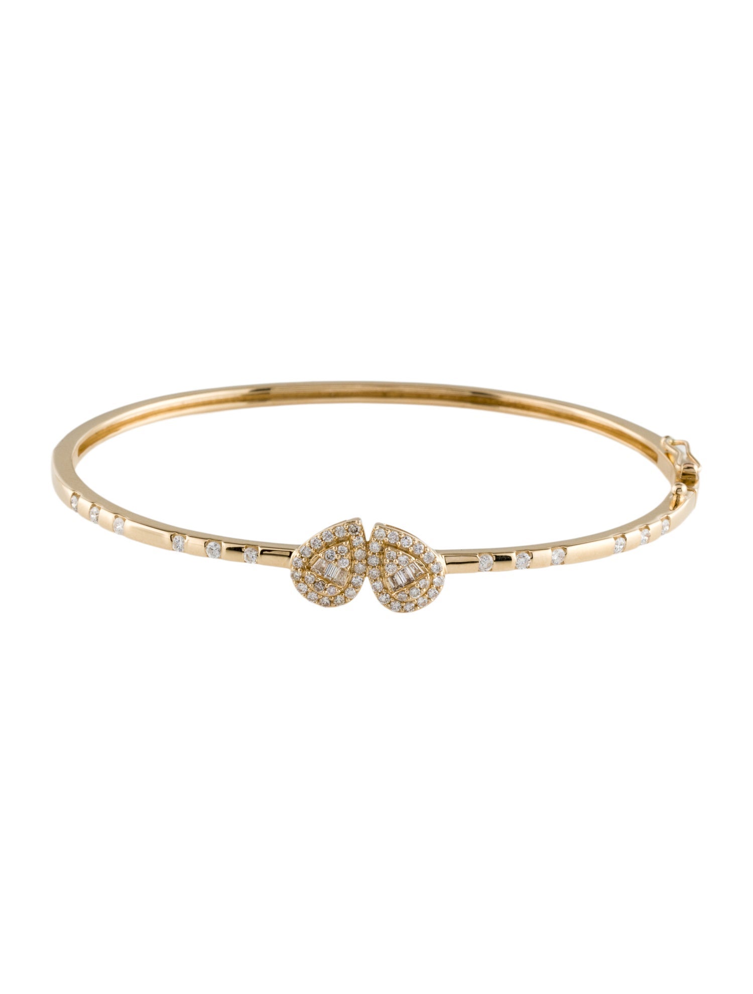 Bracelet 14K Diamond Bangle
