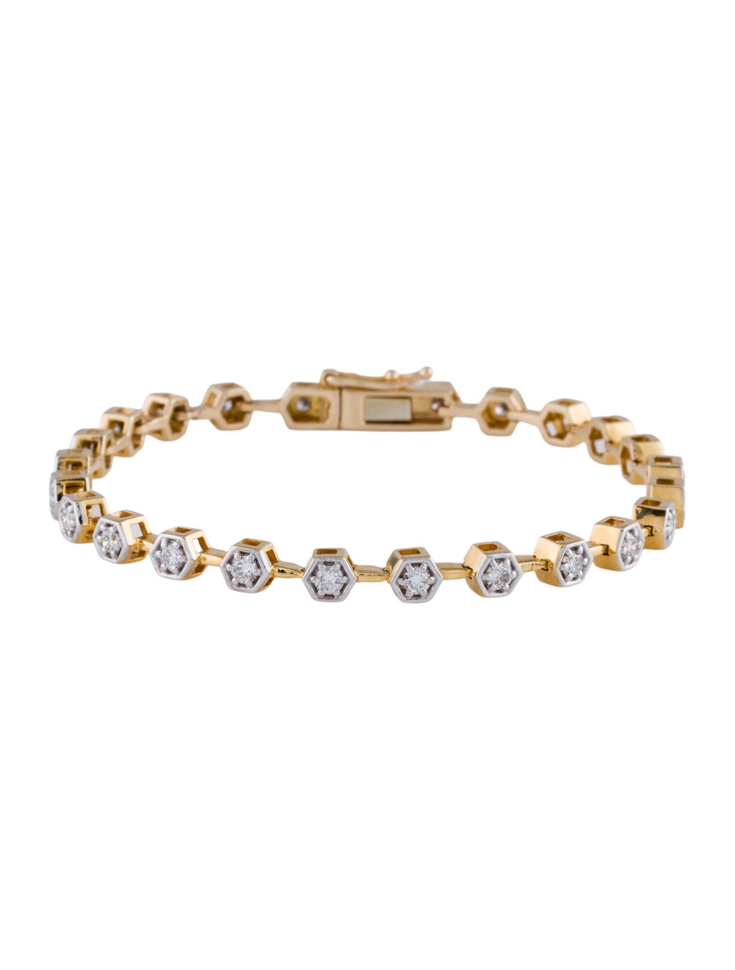 Bracelet 14K 1.25ctw Diamond Link