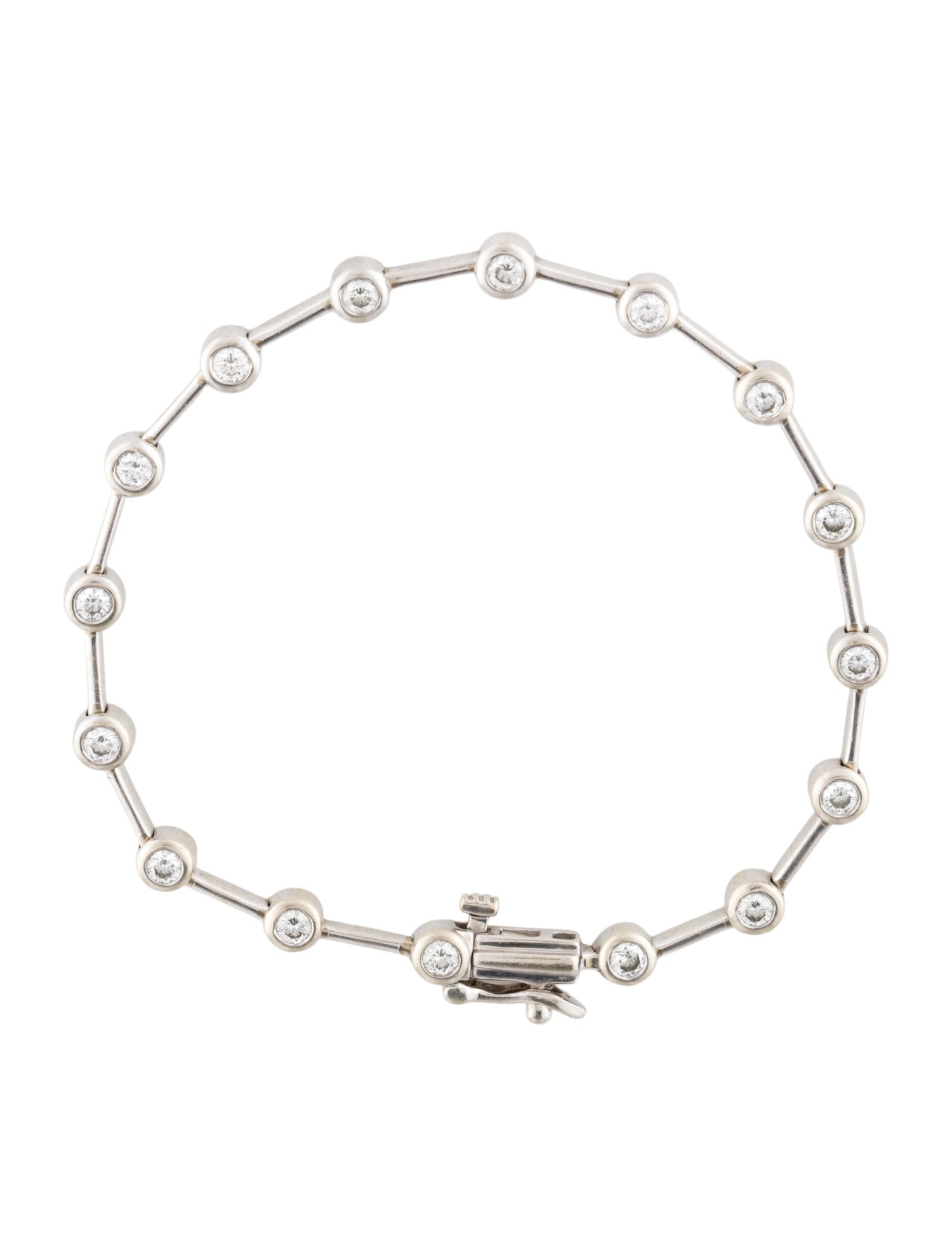 Bracelet 14K 1.04ctw Diamond Link