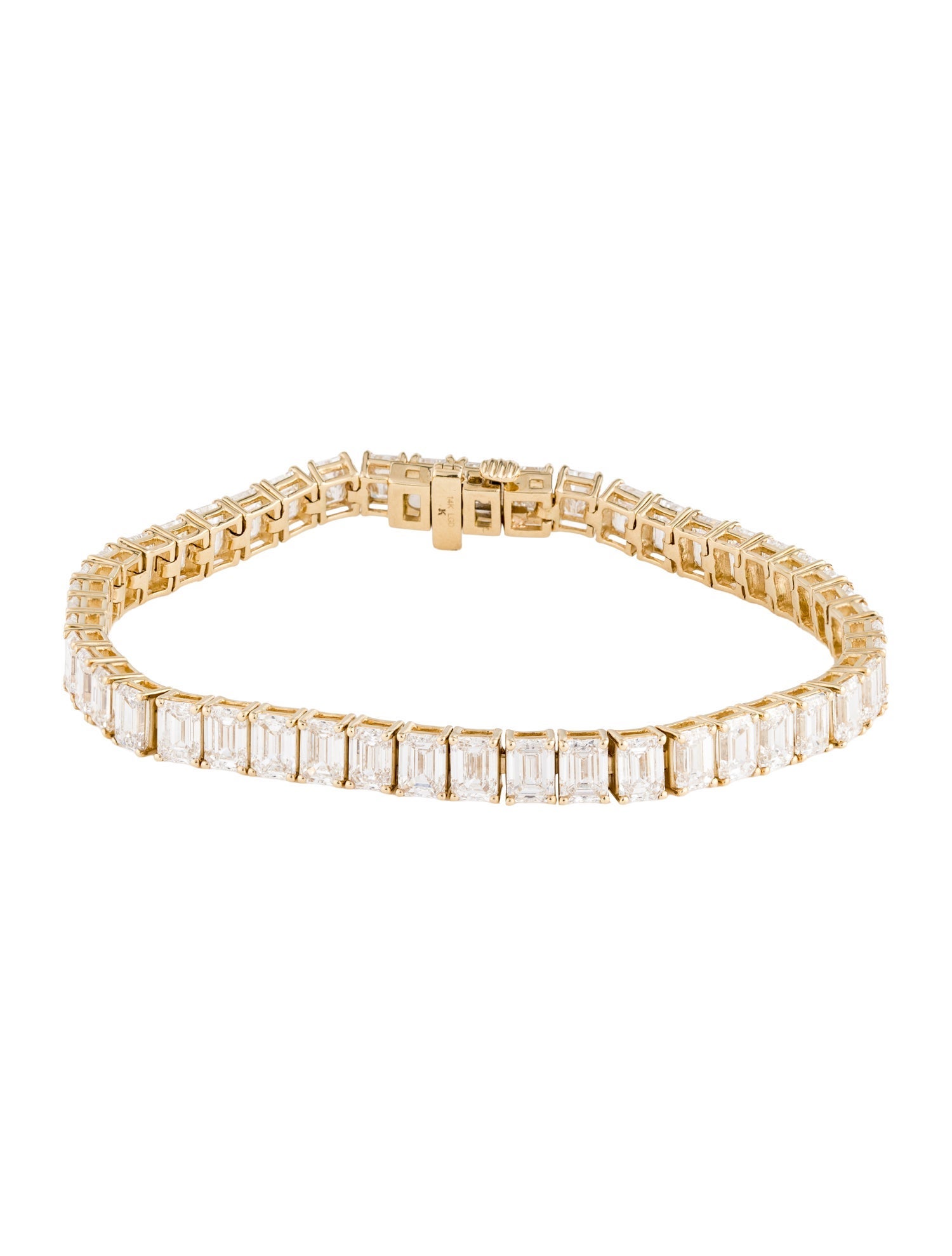Bracelet 14K 15.00ctw Lab-Grown Diamond Link