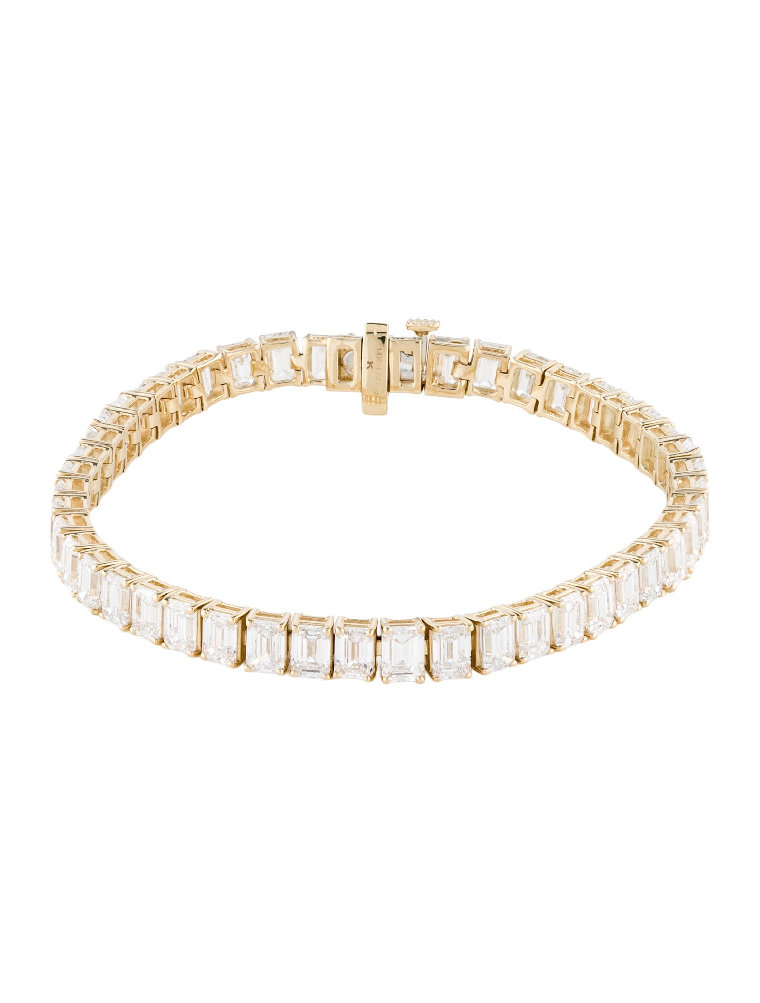 Bracelet 14K 15.00ctw Lab-Grown Diamond Link