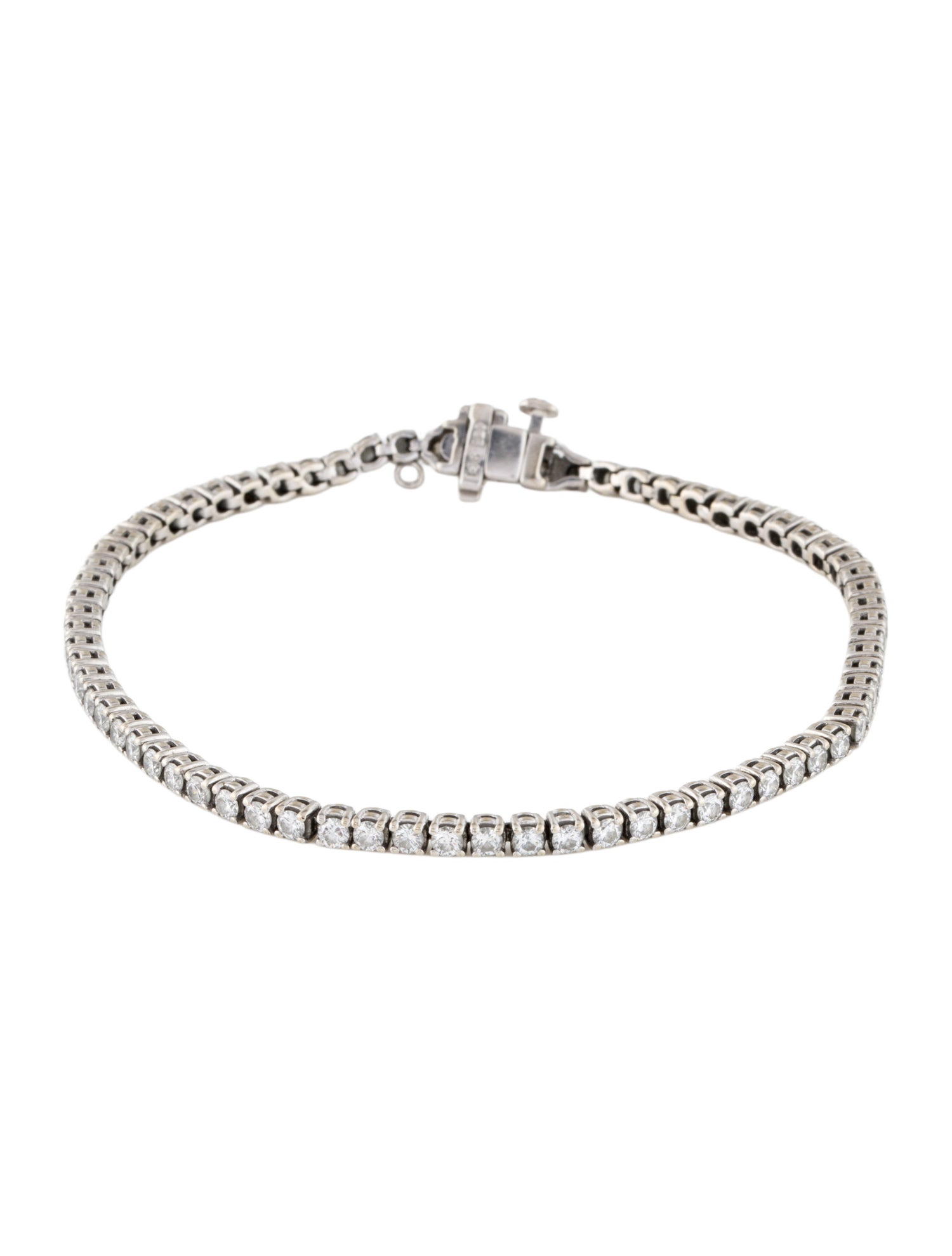 Bracelet 14K 3.55ctw Diamond Tennis