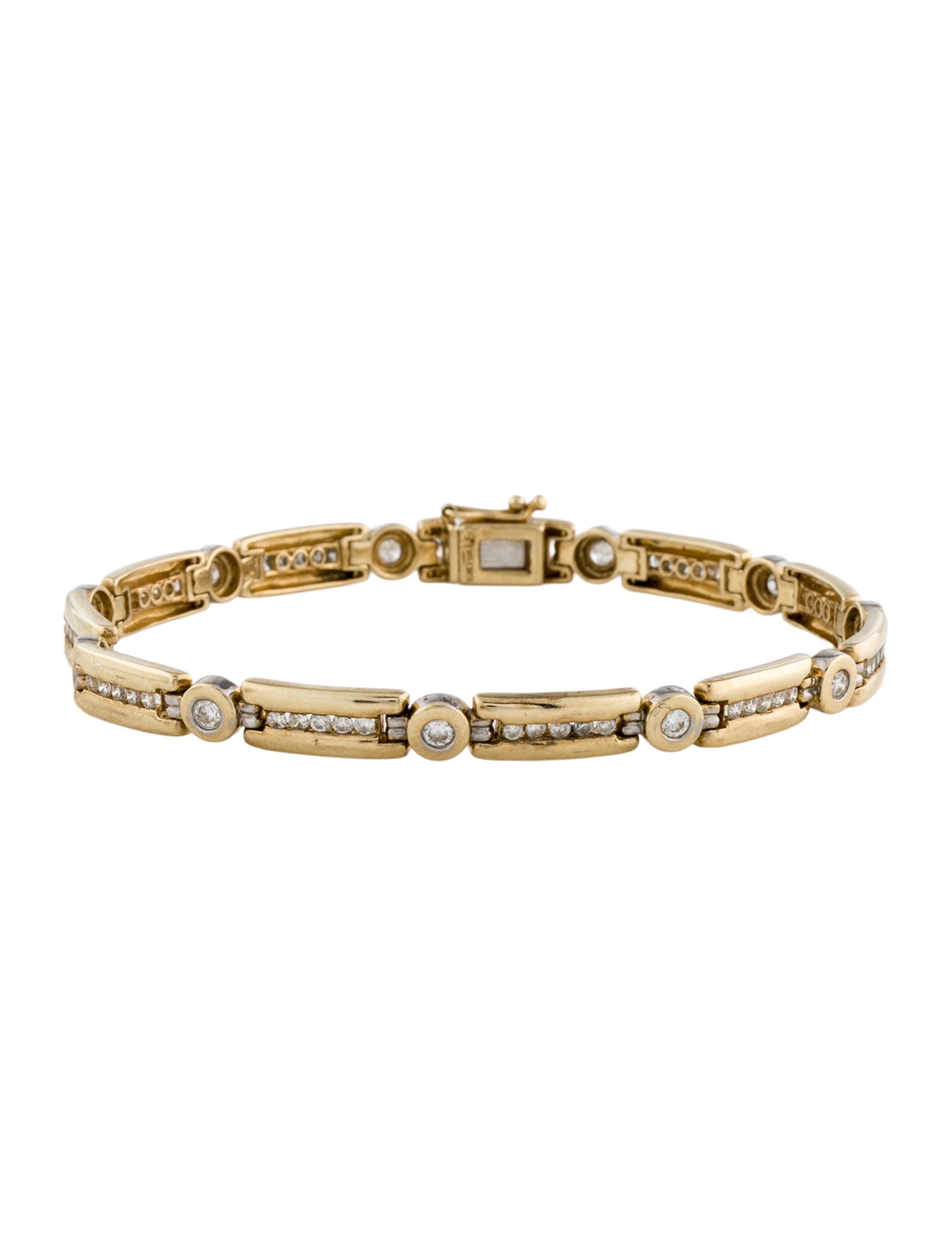 Bracelet 10K 1.50ctw Link