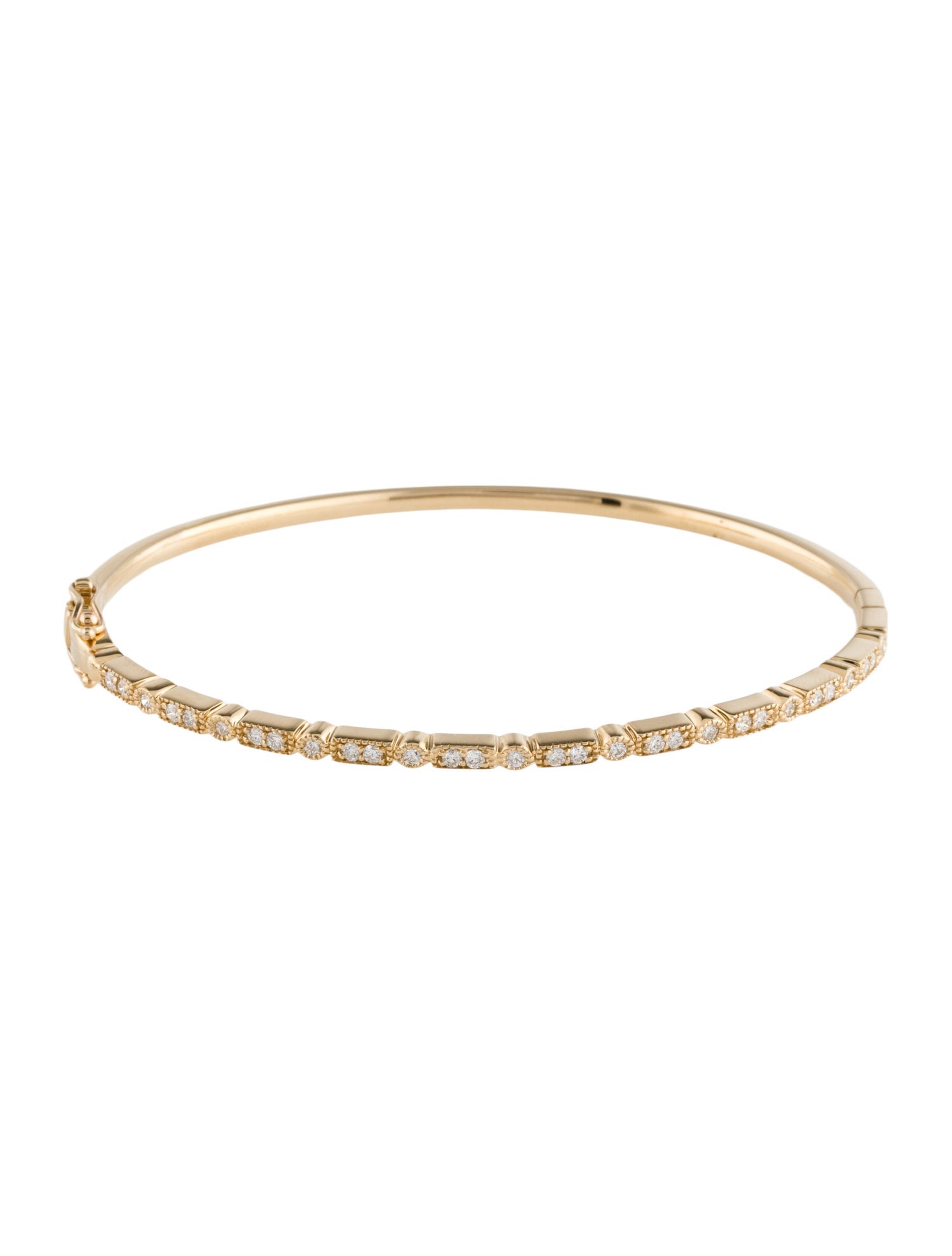 Bracelet 14K Diamond Bangle