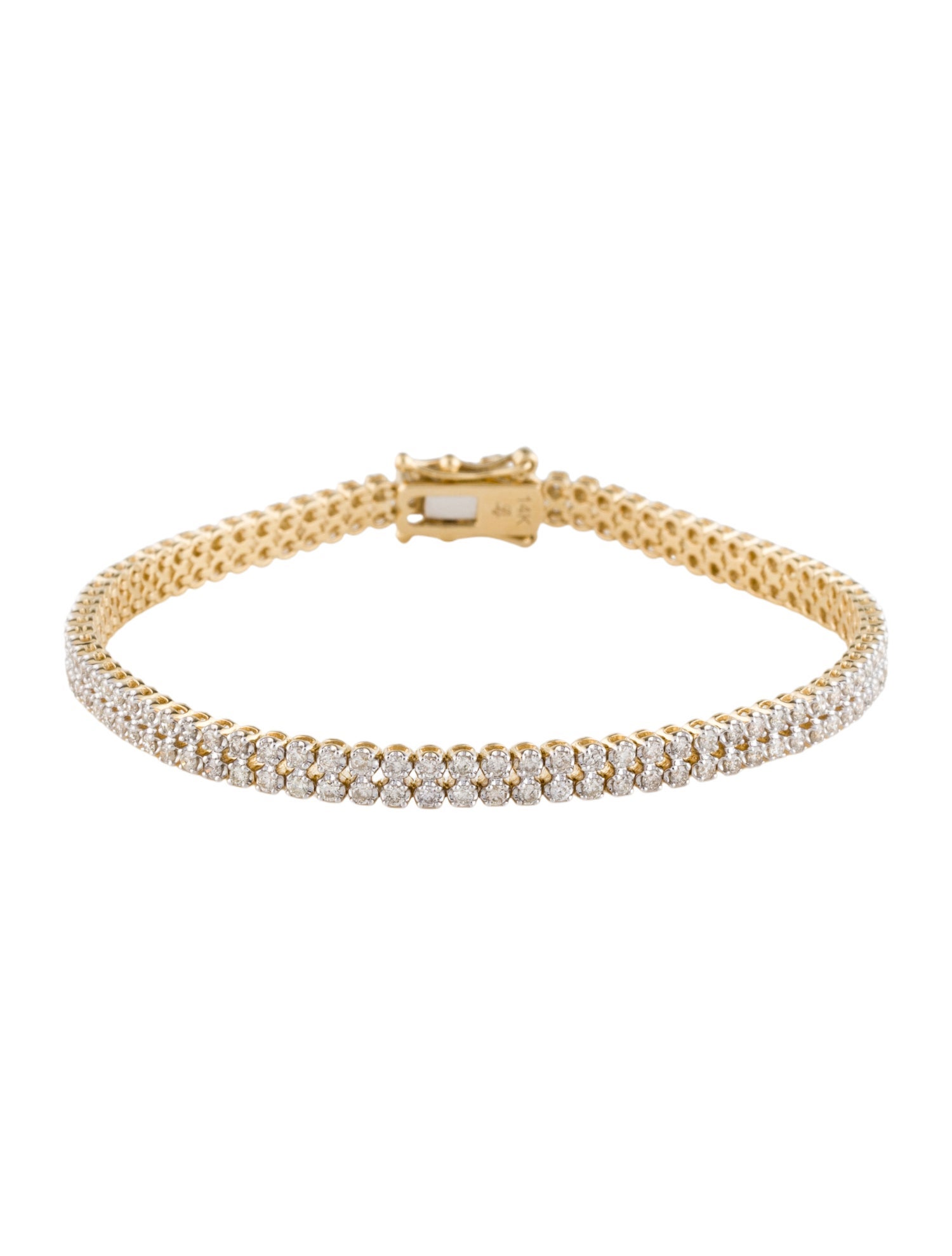 Bracelet 14K 1.64ctw Diamond Tennis