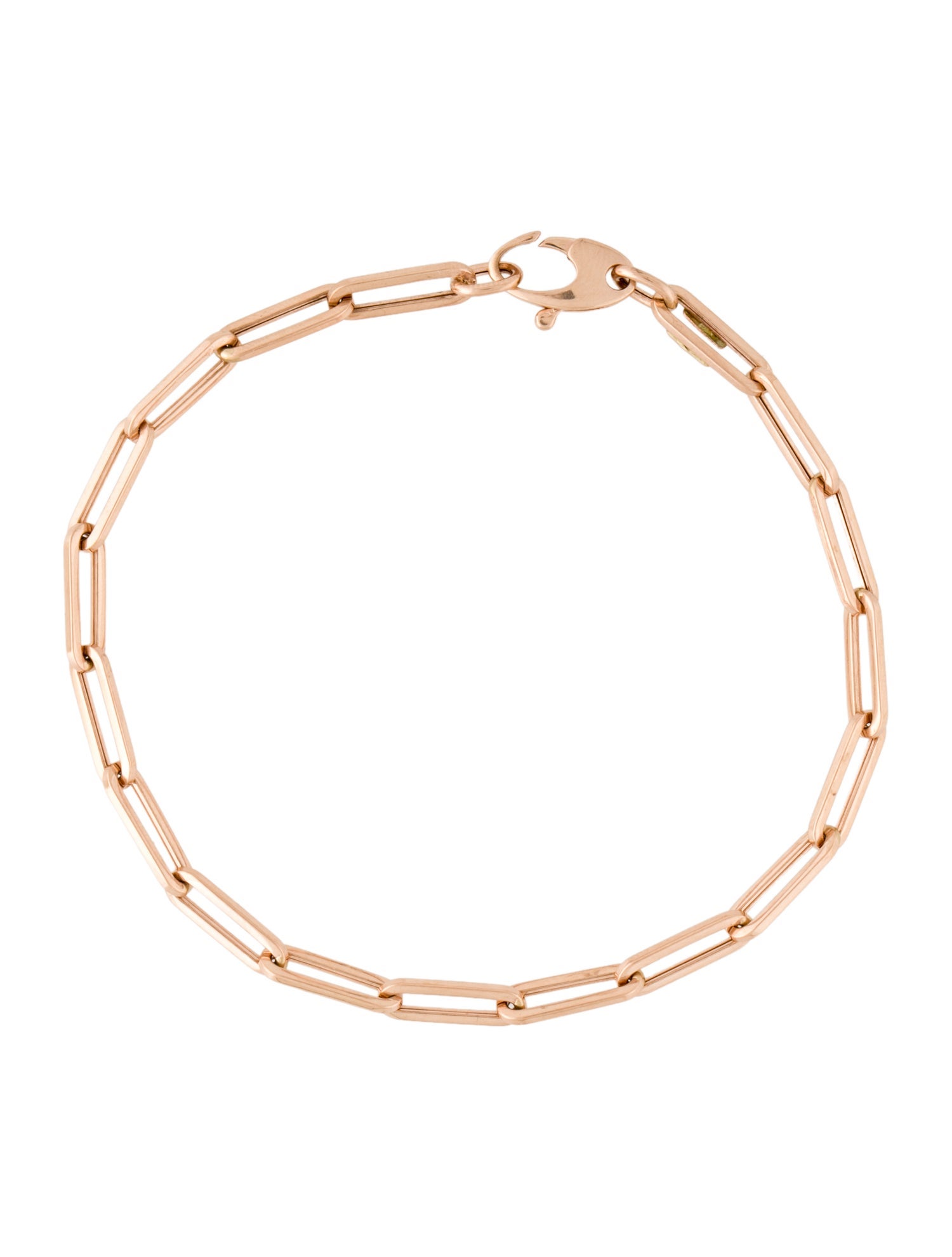 Bracelet 14K Paperclip Link