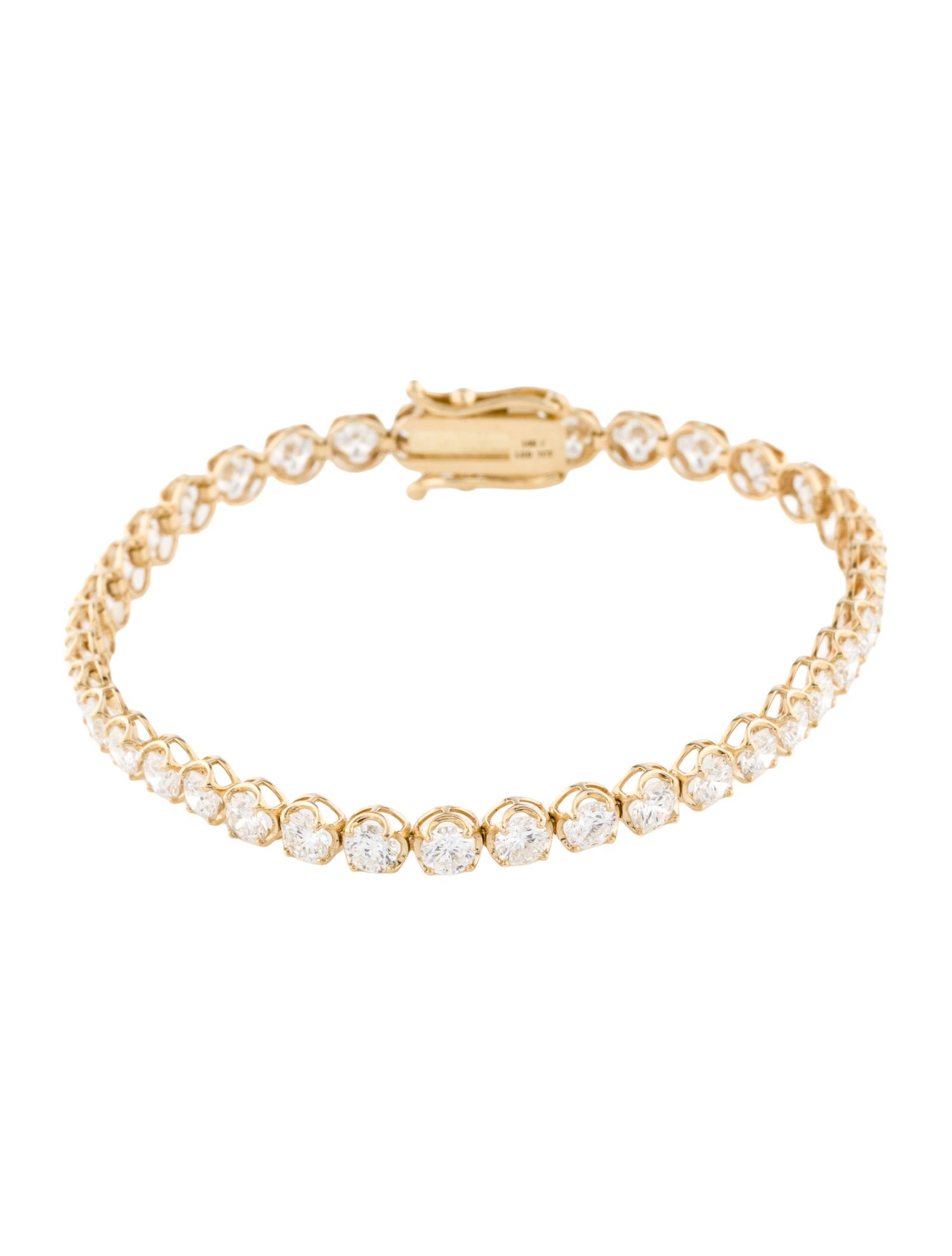Bracelet 14K 7.00ctw Lab-Grown Diamond Tennis