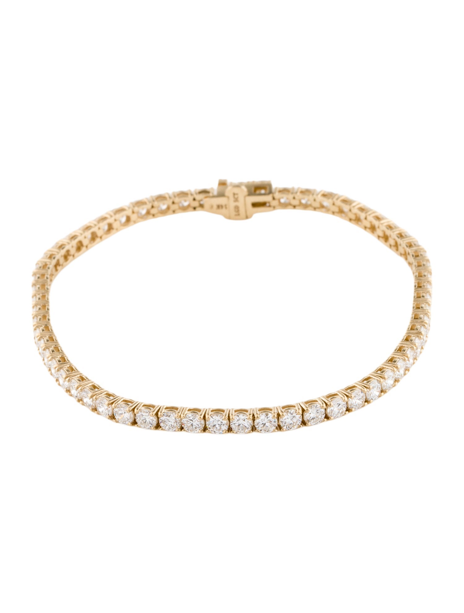 Bracelet 14K 5.00ctw Lab-Grown Diamond Tennis