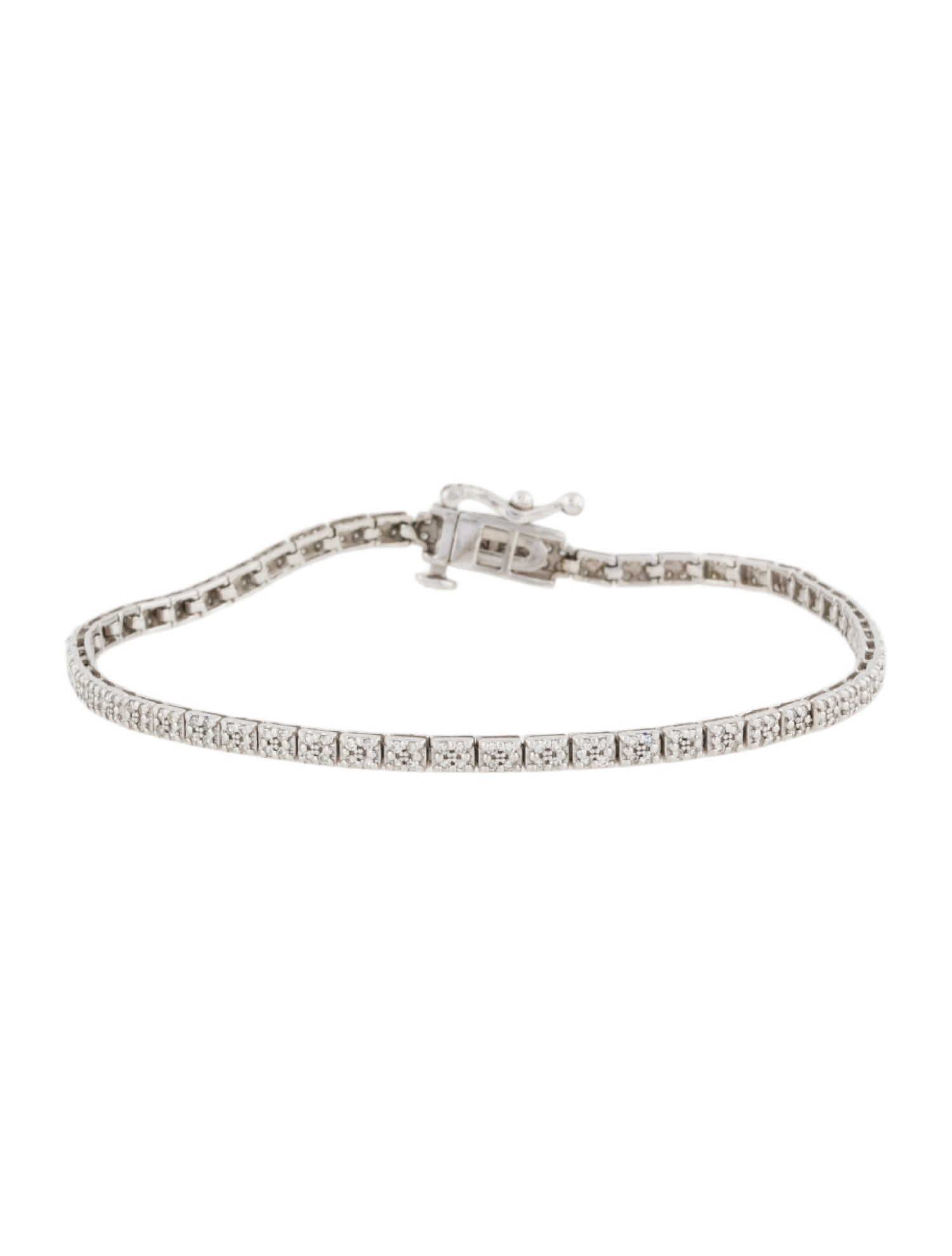 Bracelet 14K Diamond Line