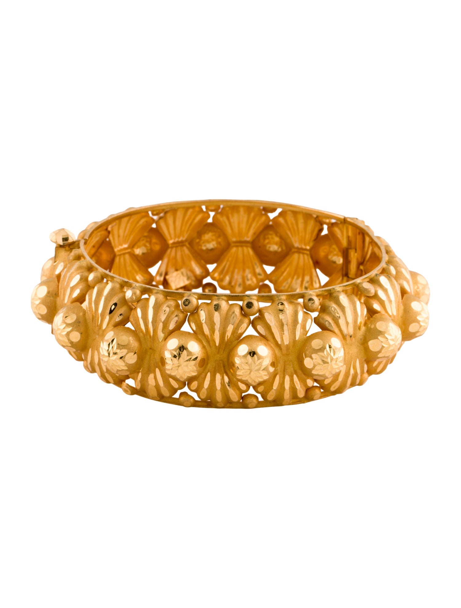 Bracelet 21K Hinged Bangle