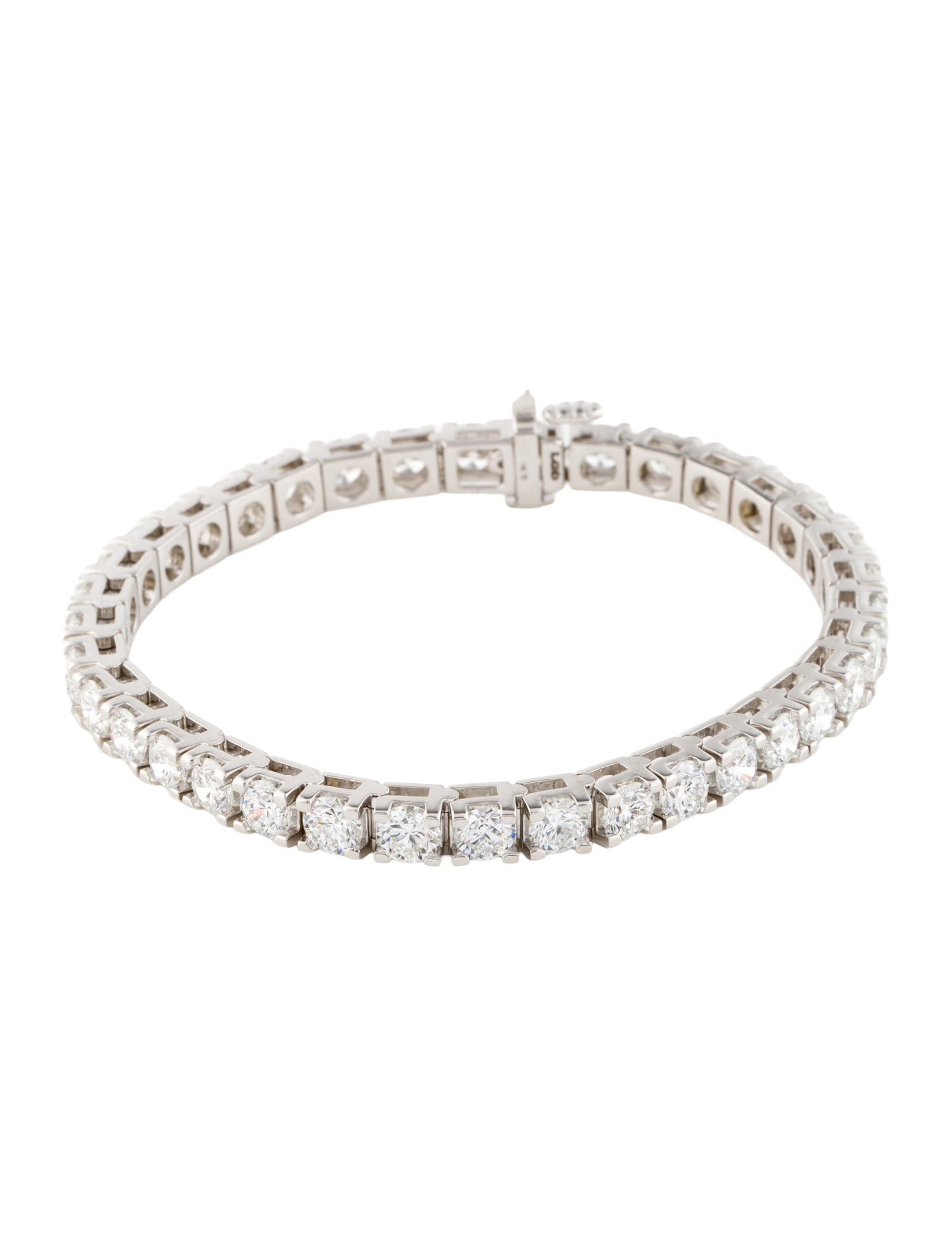 Bracelet 14K 12.00ctw Lab-Grown Diamond Link Bracelet