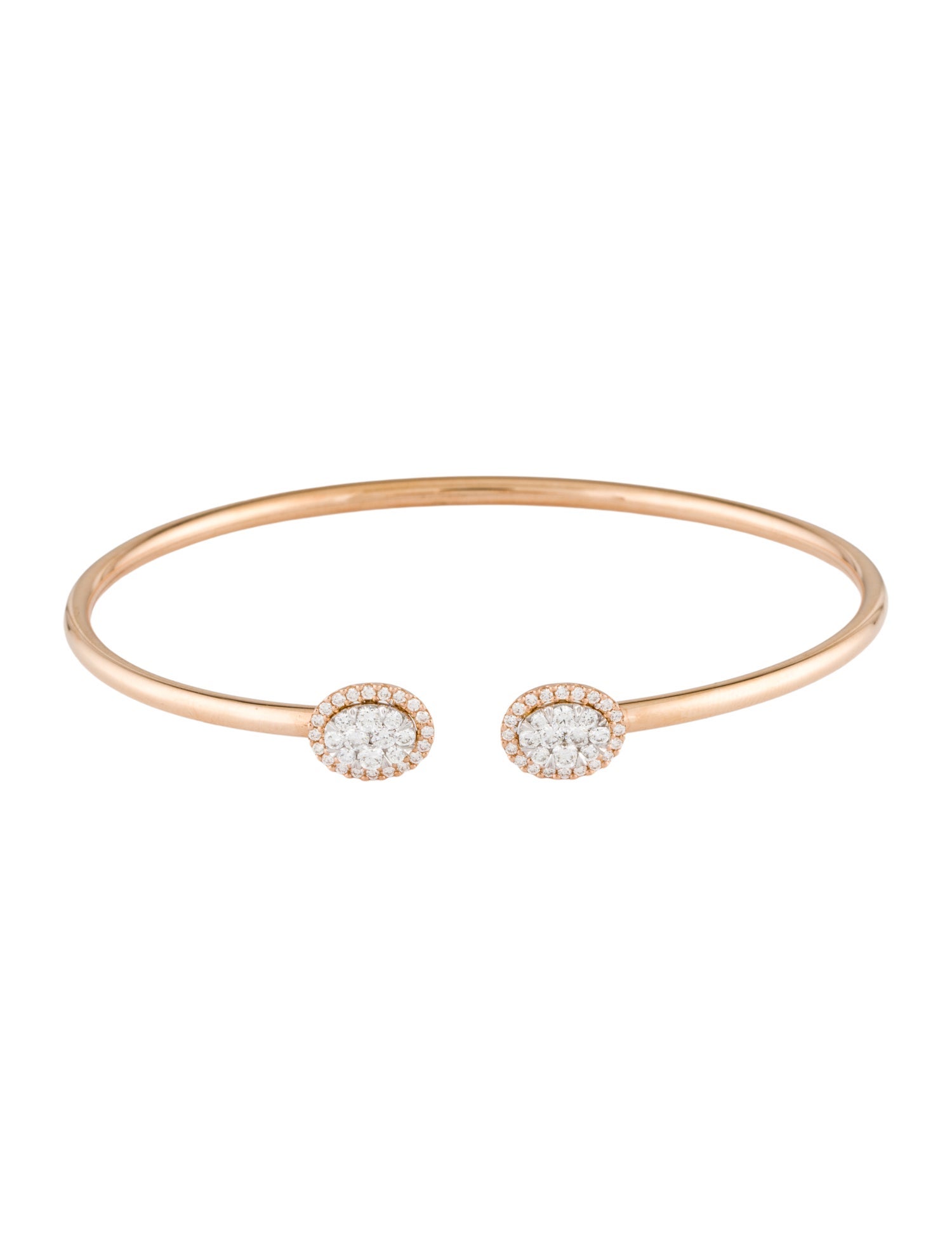 Bracelet 14K Diamond Cuff