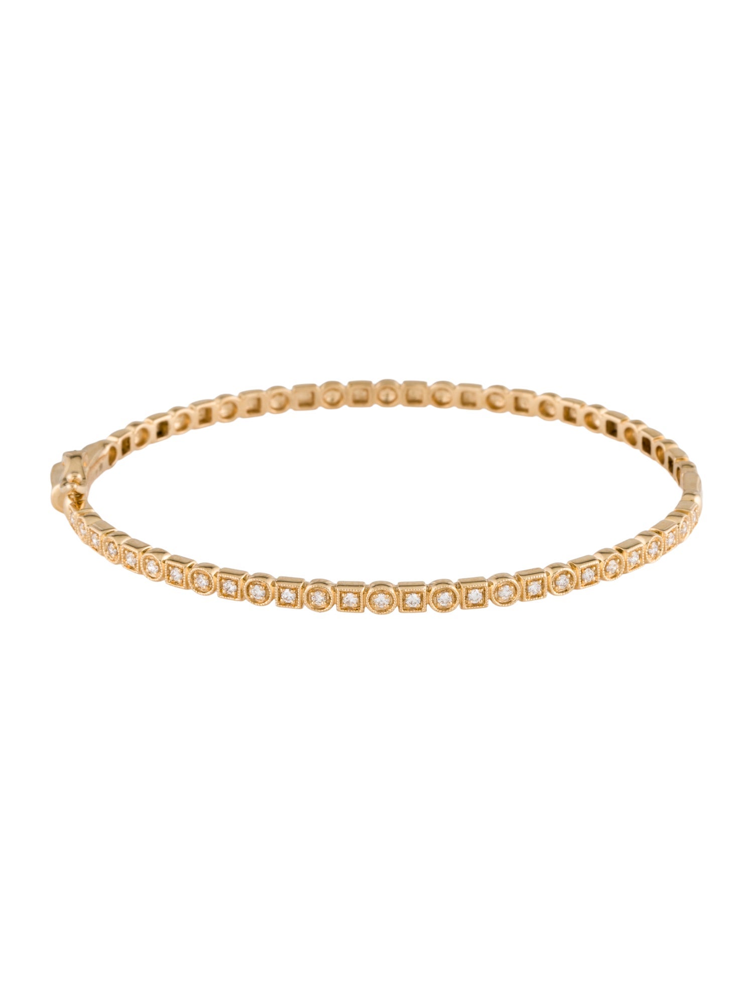 Bracelet 14K Diamond Bangle