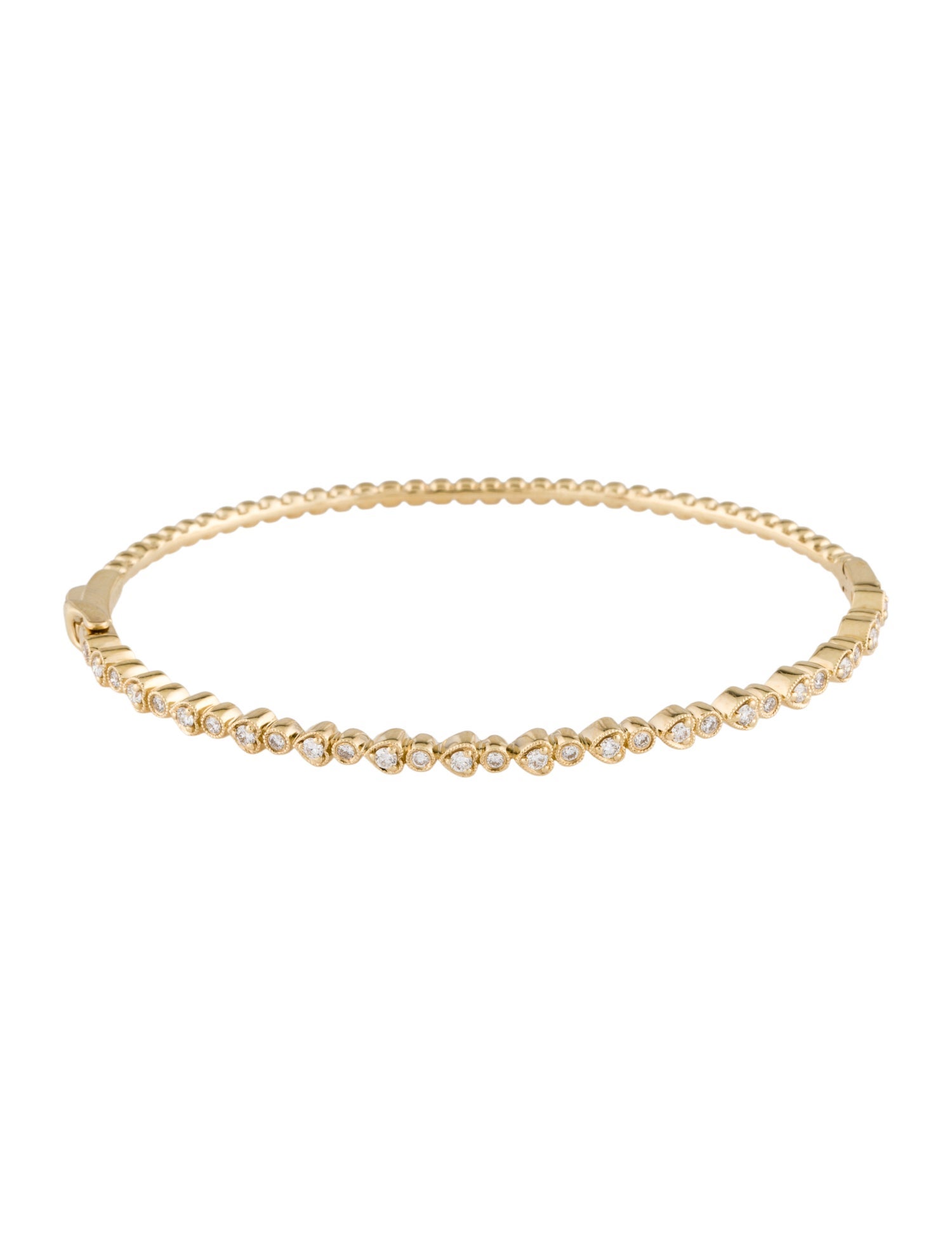 Bracelet 14K Diamond Bangle
