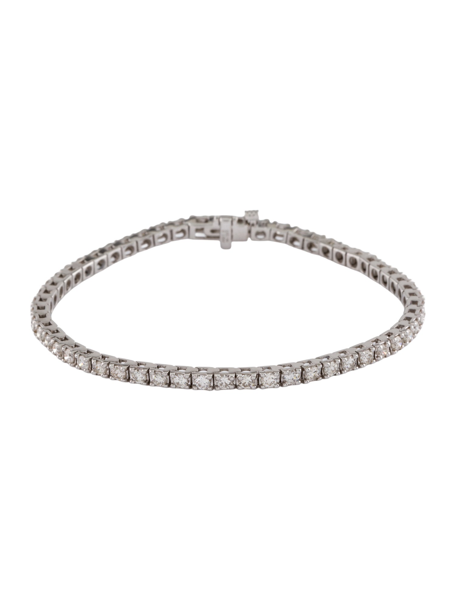 Bracelet 14K 3.02ctw Diamond Tennis Link