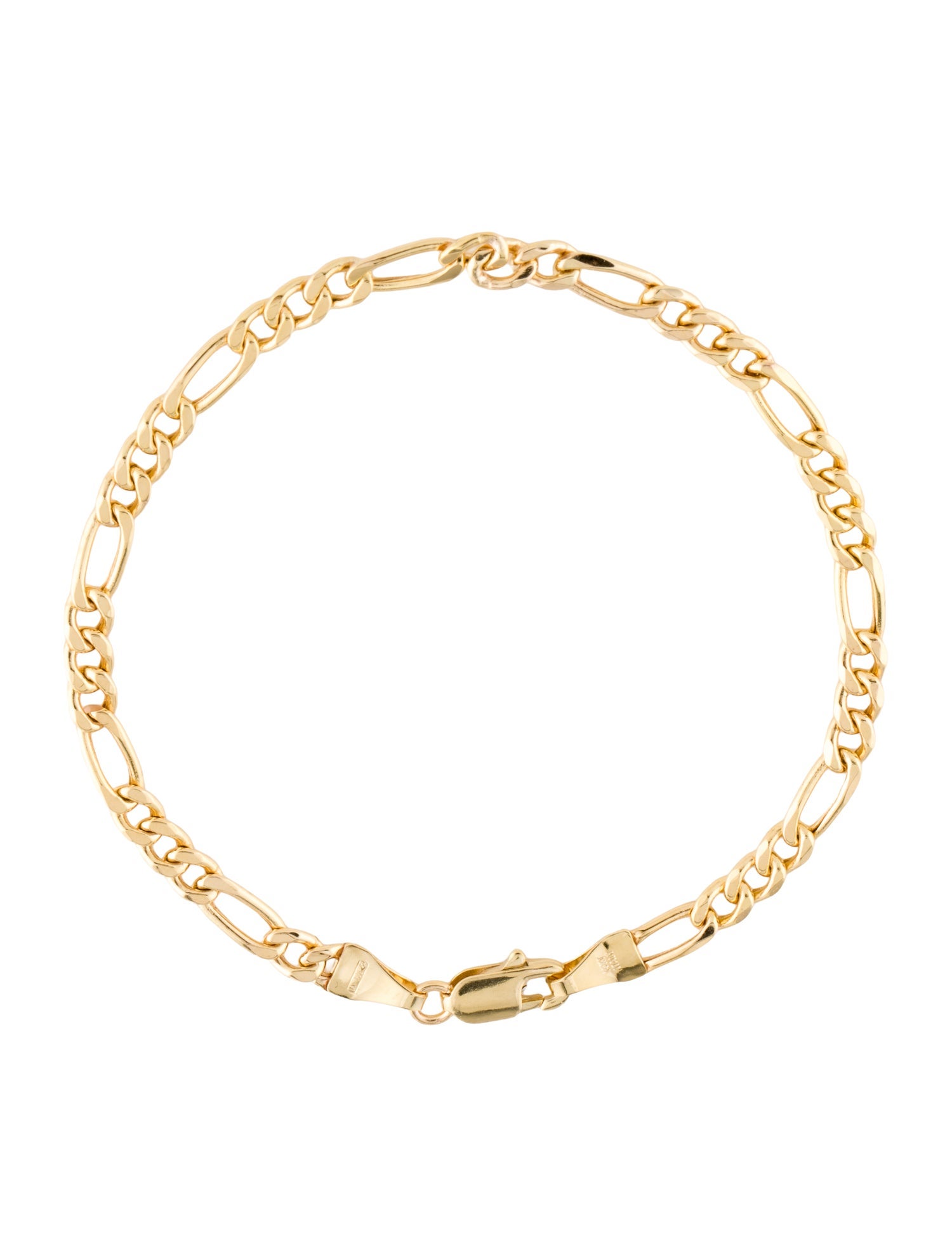 Bracelet 14K Figaro Link Bracelet
