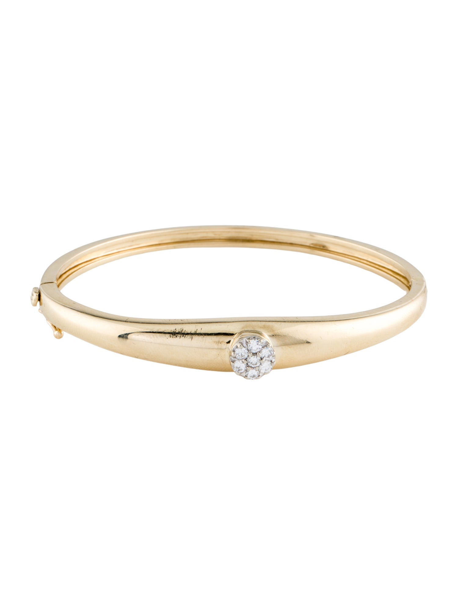 Bracelet 14K Diamond Bangle