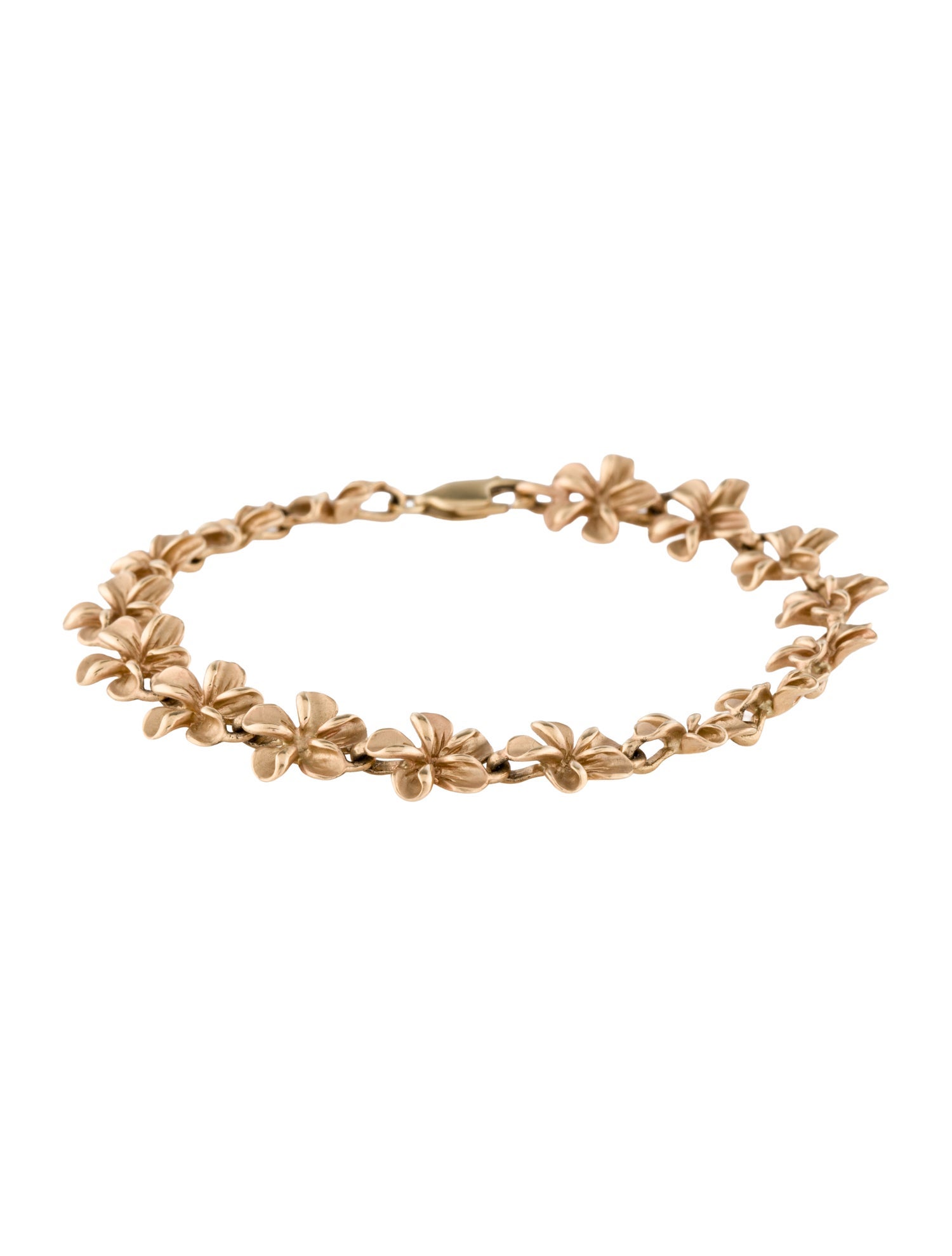 Bracelet 14K Flower Station