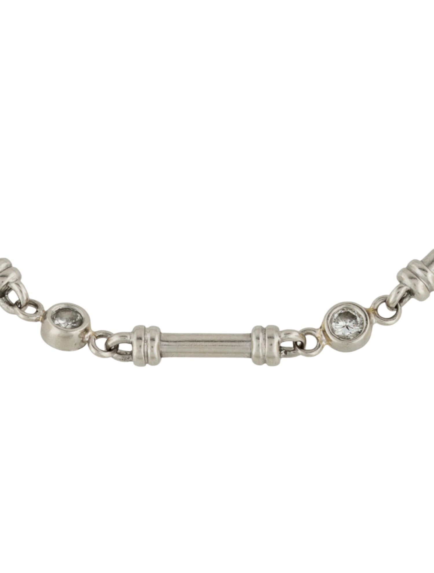 Bracelet Platinum Diamond Link