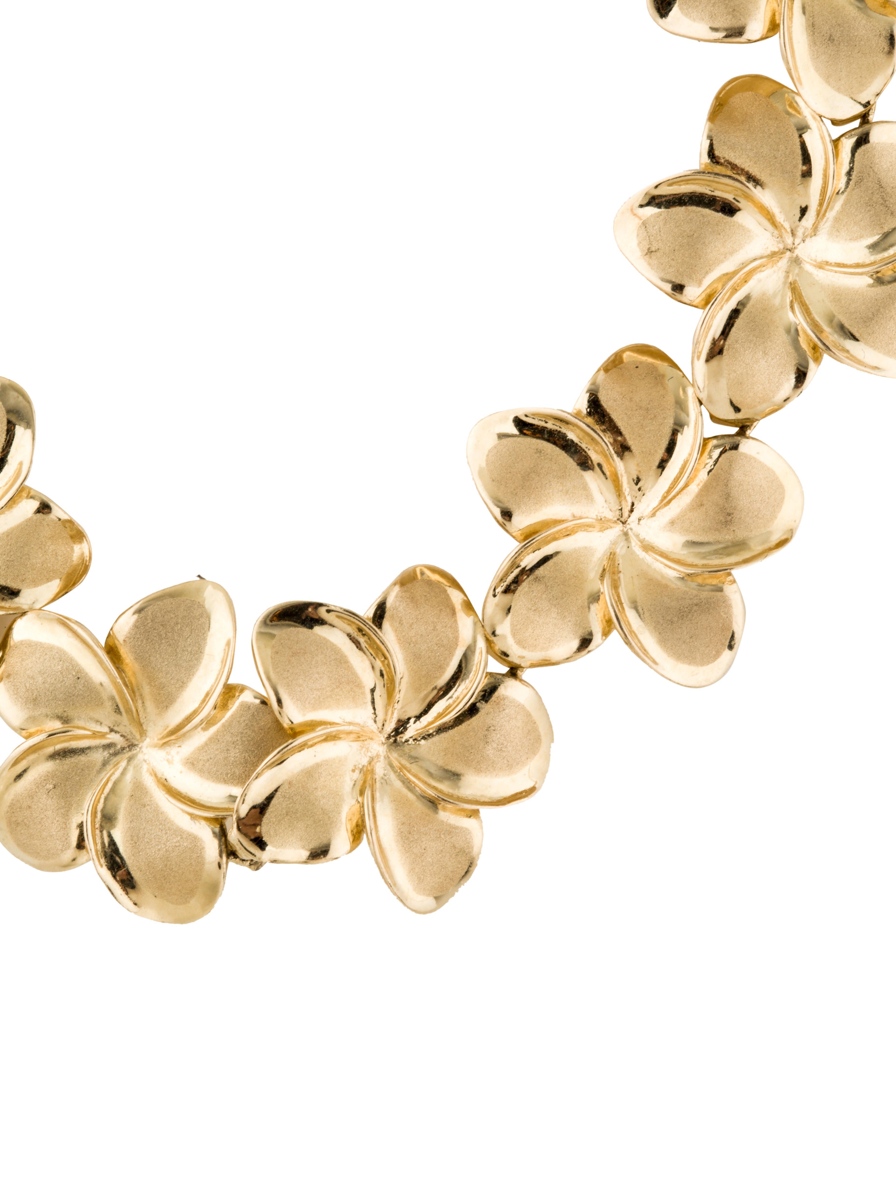 Plumeria Flower Bracelet Bracelets BRACE21207 The RealReal