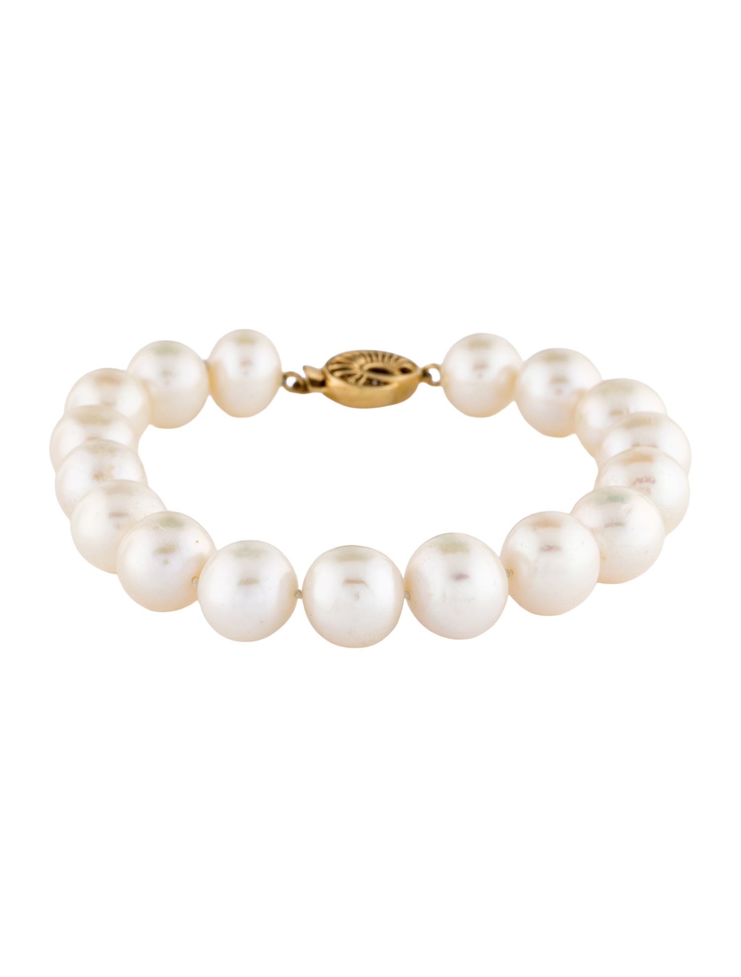 Bracelet 14K Pearl Bead Strand