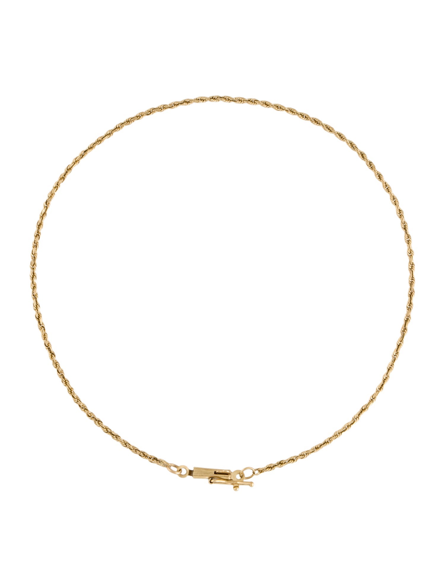 Bracelet 14K Rope Link