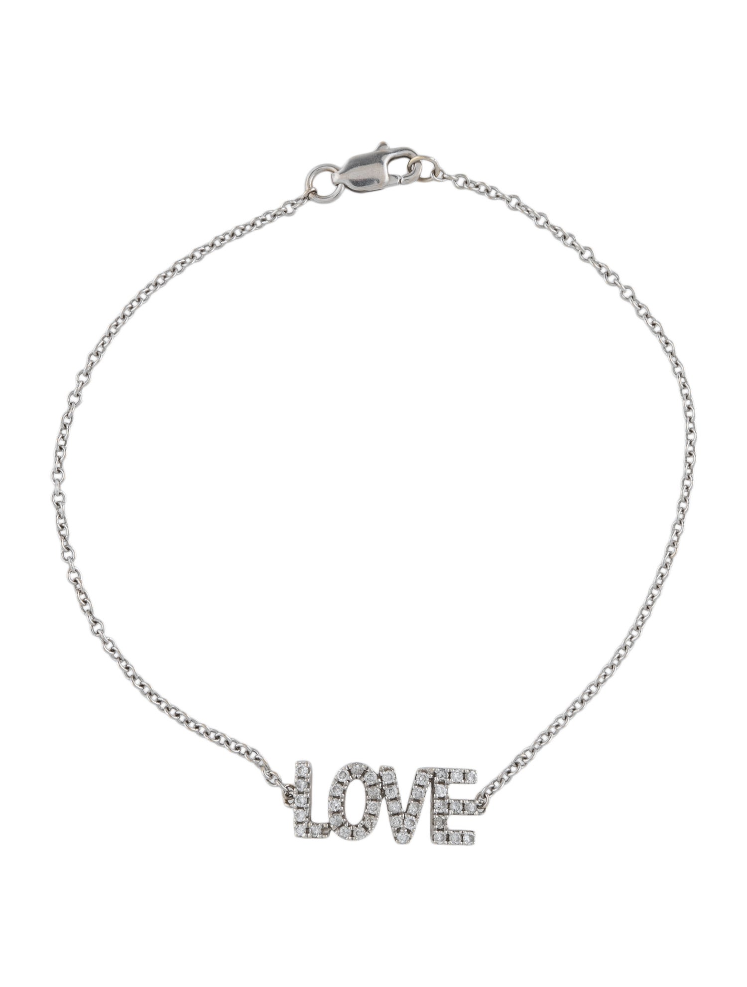 Bracelet 14K Diamond 'LOVE'