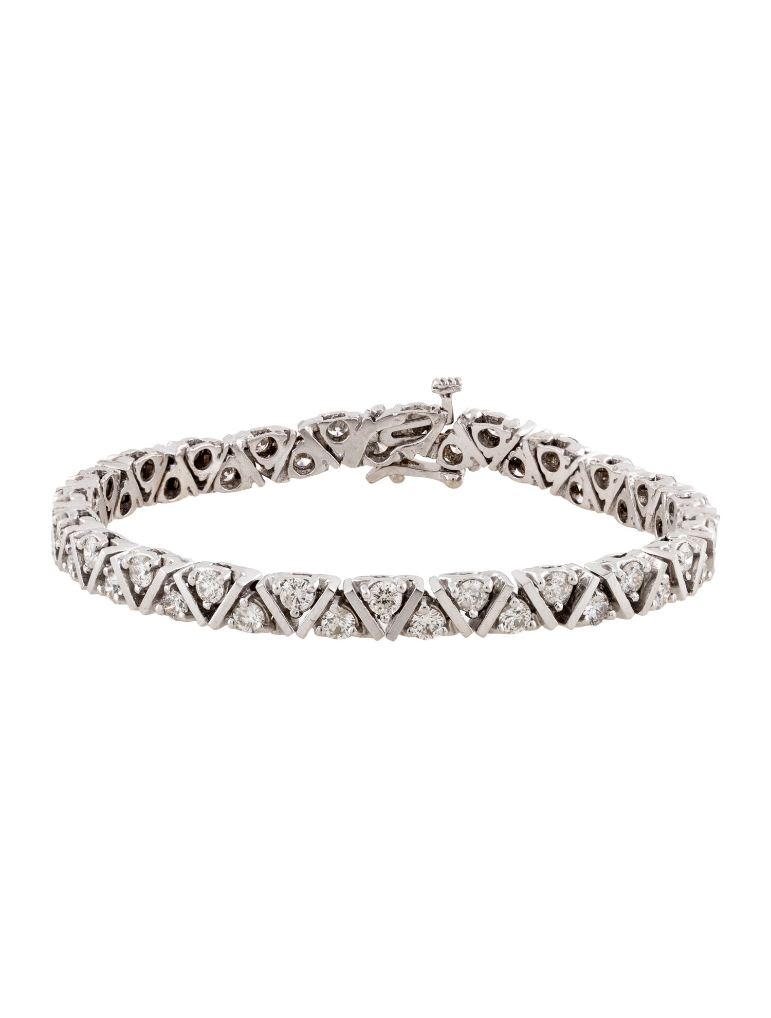 Bracelet 14K 4.60ctw Diamond Link Bracelet