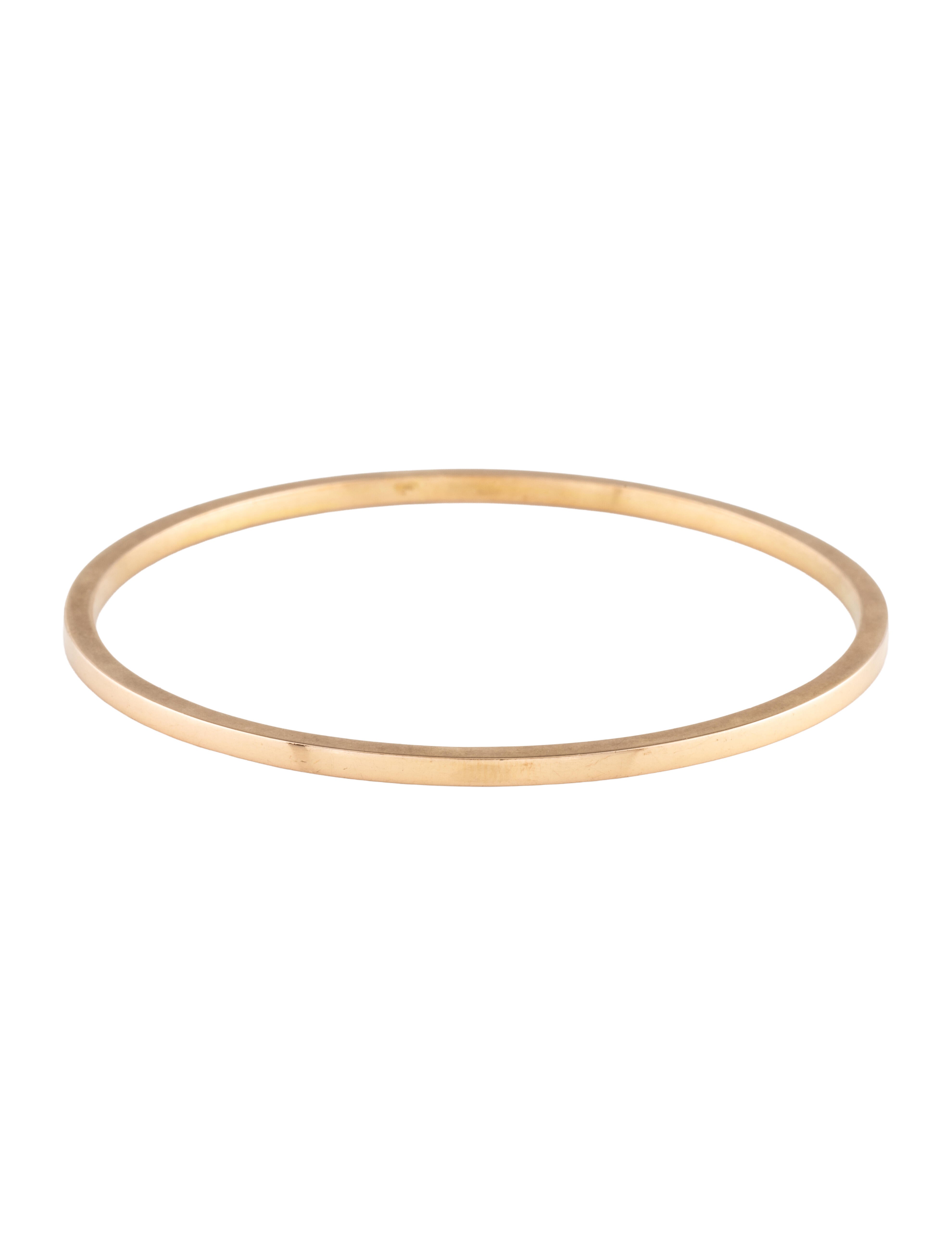 Bracelet 18K Thin Bangle