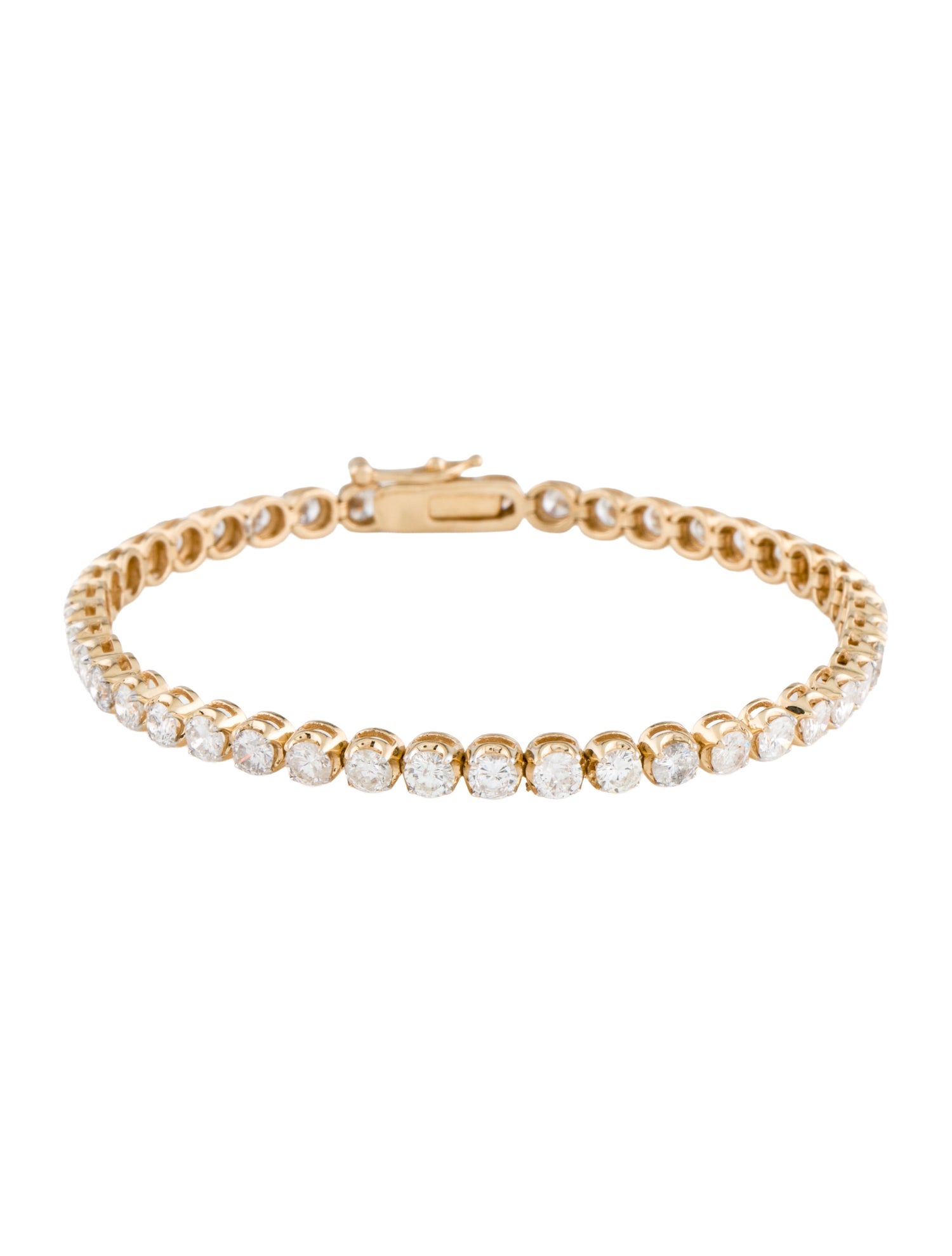 Bracelet 14K 5.11ctw Diamond Tennis