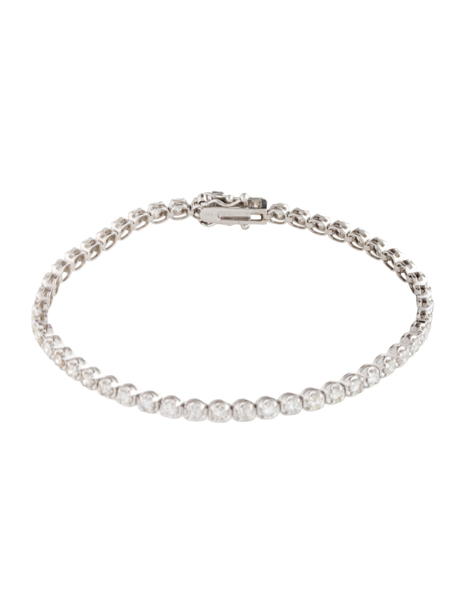 Bracelet 14K 3.06ctw Diamond Tennis