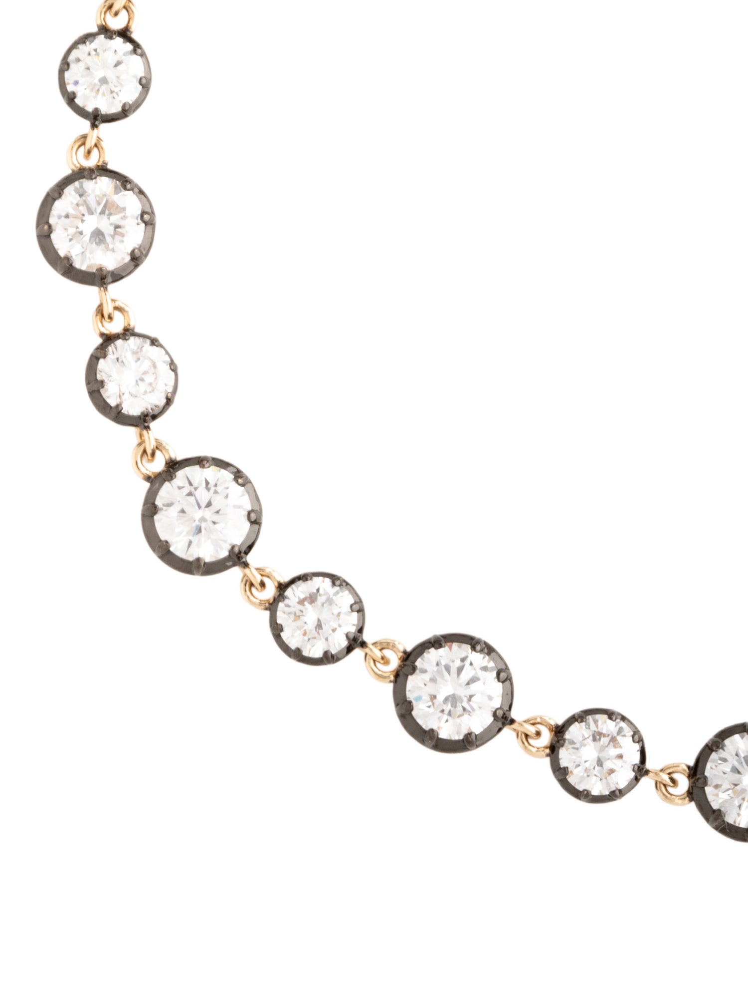 Bracelet Carat Atelier 14K 6.89ctw Lab-Grown Diamond Link Bracelet
