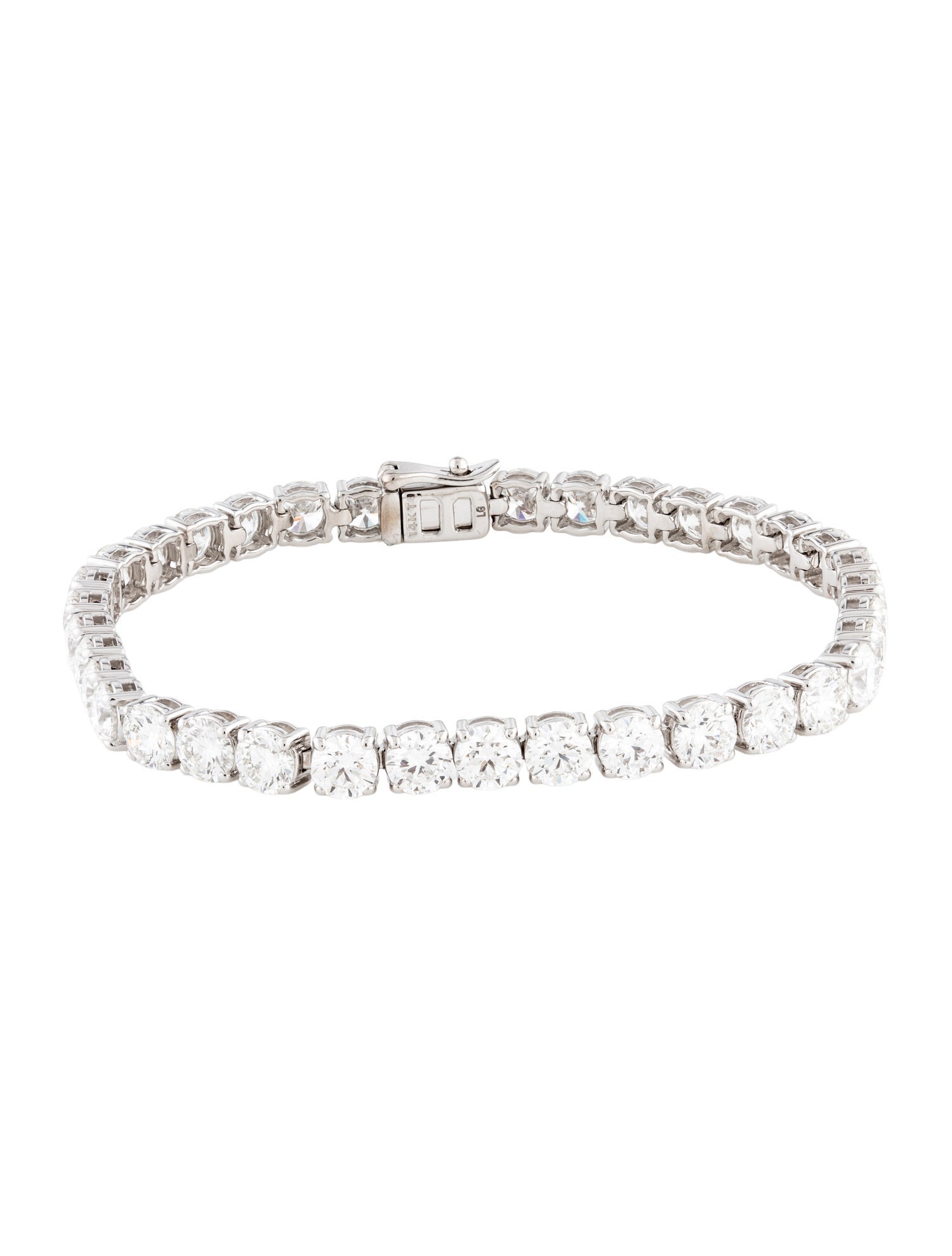 Bracelet 14K 15.05ctw Lab-Grown Diamond Tennis Bracelet