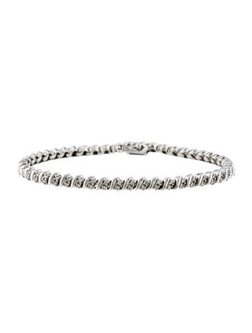 14K Diamond Tennis Bracelet