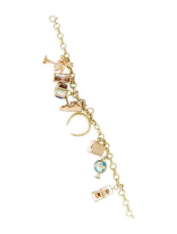 14K Charm Bracelet
