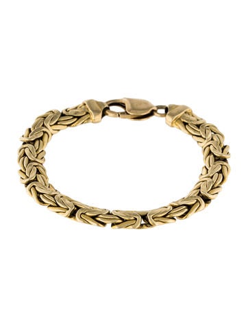 14K Byzantine Link Bracelet