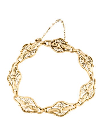 18K French Victorian Link Bracelet