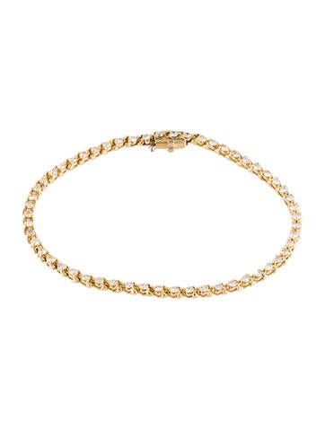 14K Diamond Tennis Bracelet