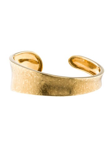 18K Asymmetrical Cuff Bracelet