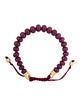 Bracelet 18K Ruby Bead Bracelet