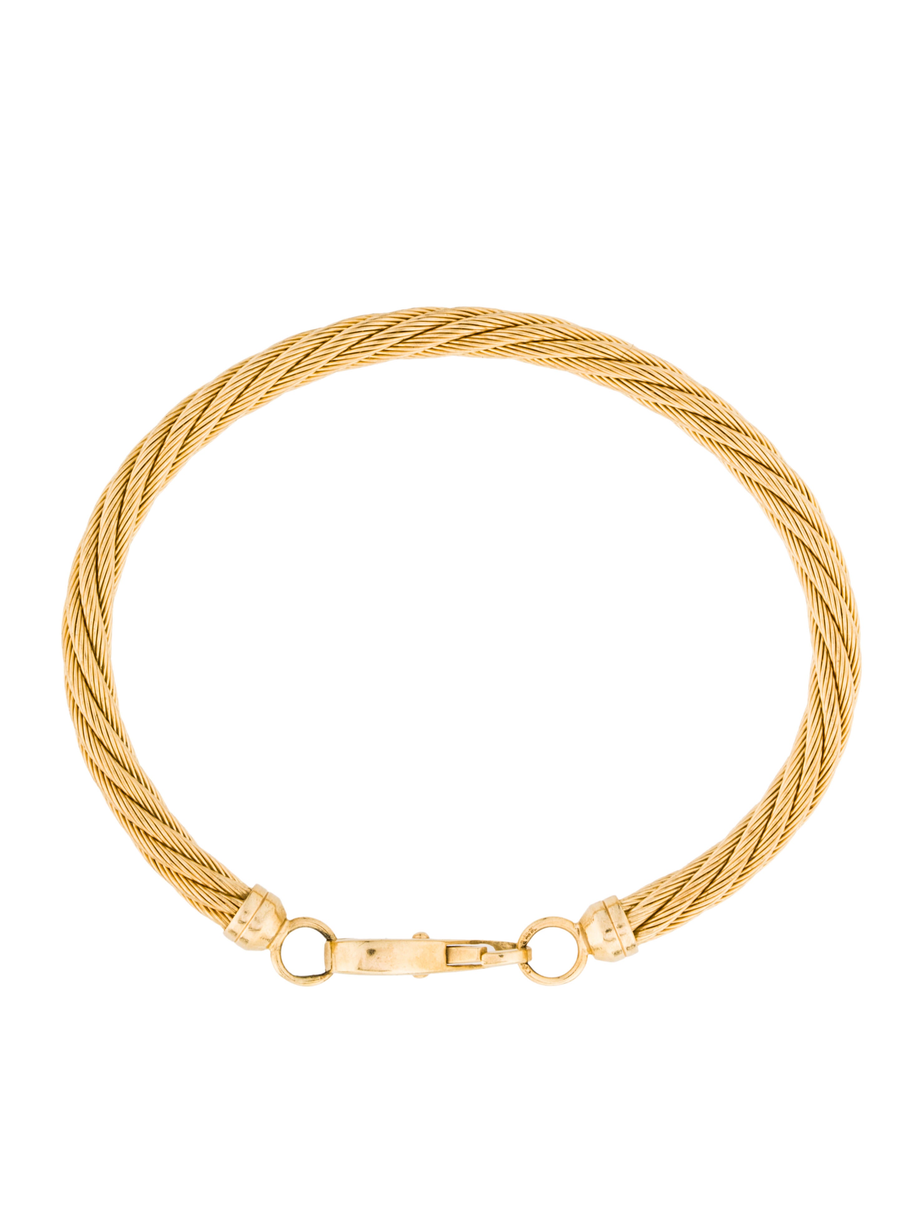 14K Cable Bracelet Bracelets BRACE26719 The RealReal