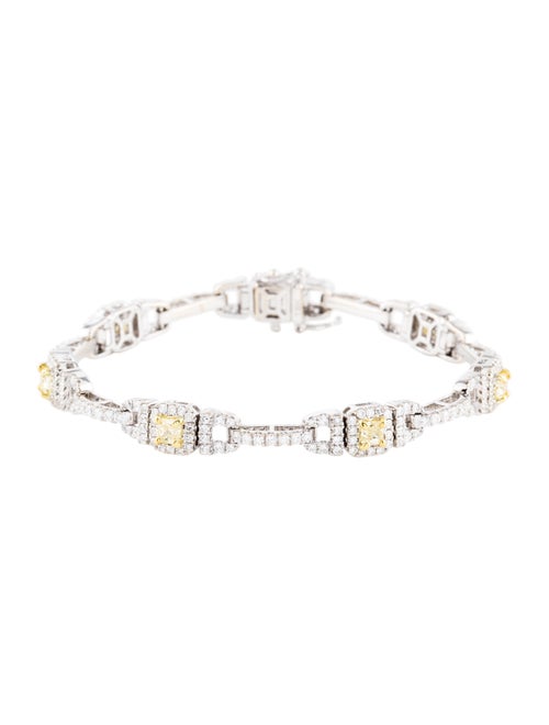 Bracelet 18K Diamond Link Bracelet