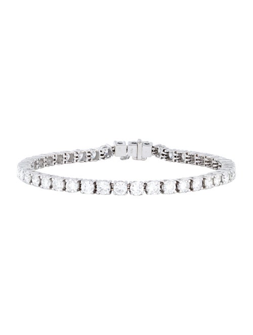 Bracelet 18K 8.50ctw Diamond Tennis Bracelet white