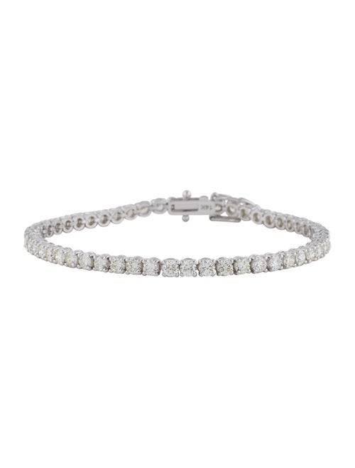 Bracelet 14K 5.83ctw Diamond Line Bracelet white