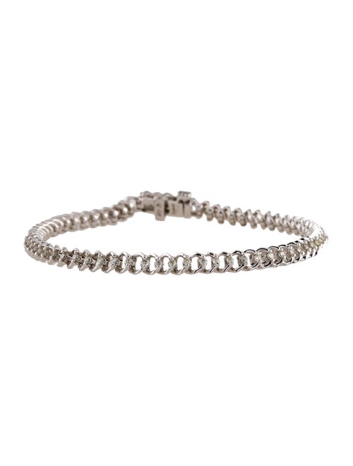 Bracelet 14K Diamond Link Bracelet